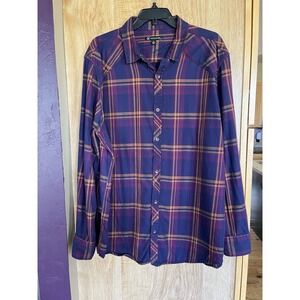 I.N.C Mens Band-Collar Utility Button Up Shirt, Blue, XX-Large